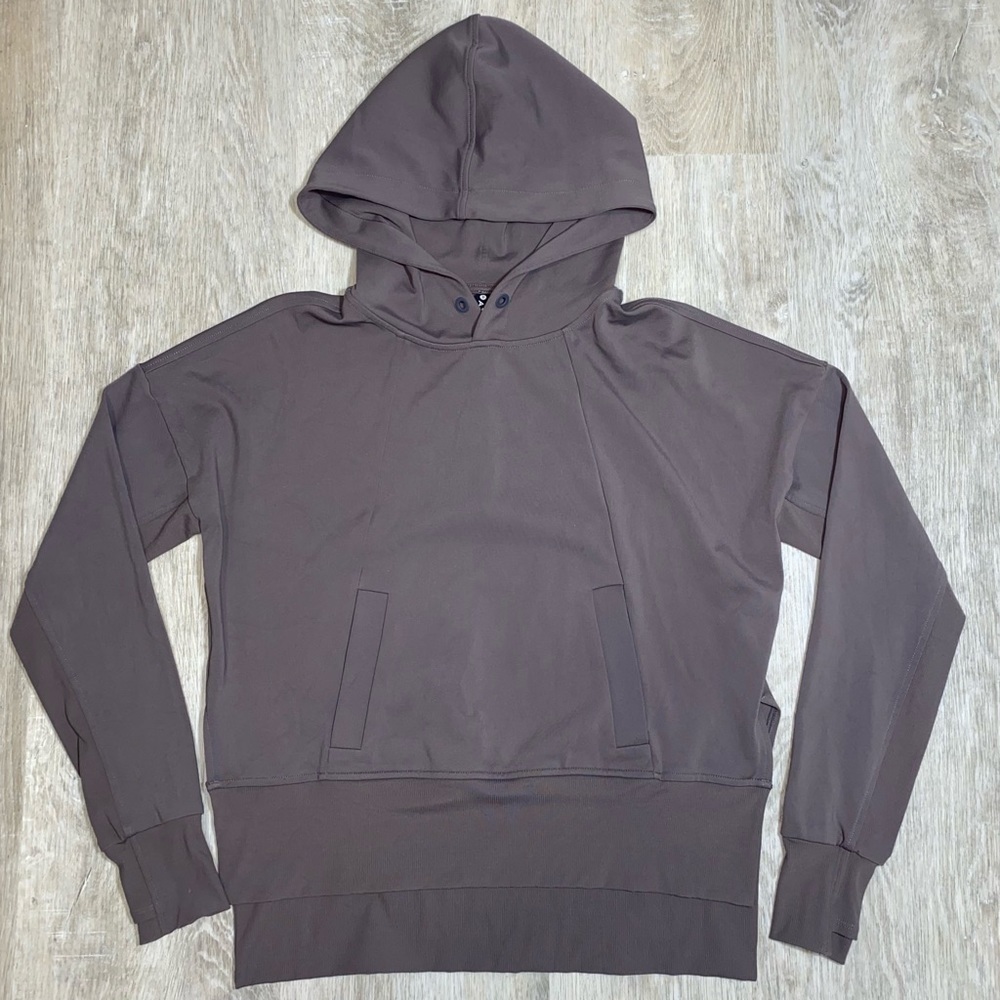 Athleta Mission Hoodie in Grey womens xs - Picture 4 of 13